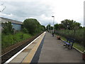 Kilmaurs railway station, looking South