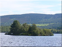NO4499 : Loch Kinord Crannog by Colin Smith