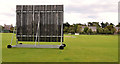 J4079 : Cricket pitch, Holywood by Albert Bridge