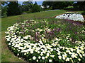 Flowerbeds in Terrace Gardens, Richmond