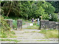 Southern entrance to Sgwd Gwladys walk, Pontneddfechan