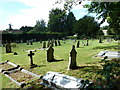 Cemetery opposite Amport parish church