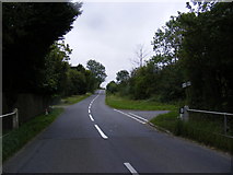 TM2555 : Road junction on the B1078 Ipswich Road by Geographer