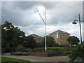 Flag Pole in Riverside Gardens