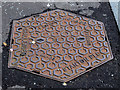 J3997 : Stanton "Challenger" manhole cover, Gleno by Albert Bridge