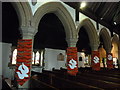 St. John the Baptist, Crawley: pillars