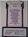 TM1359 : War memorial in Stonham Aspal Church by Helen Steed