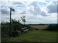 Footpath towards Buckwood Farm