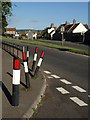 Wonky bollards, Axbridge