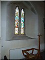 St Peter, Goodworth Clatford: stained glass window (4)