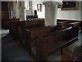 St Peter, Goodworth Clatford: pews