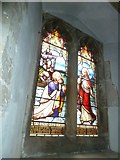SU3642 : St Peter, Goodworth Clatford: stained glass window (8) by Basher Eyre