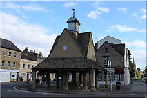 SP3509 : Buttercross in Witney, Oxfordshire by Roger Davies