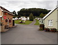 Eastern side of Anchorage Caravan Park, Bronllys