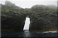 NF1097 : Natural arch on Dun, St Kilda by Mike Pennington