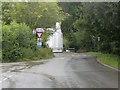 Ungated railway crossing at Moorswater