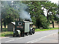 A steam roller at Ashdon