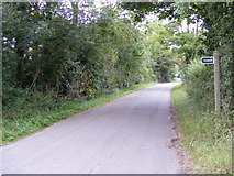 TM2153 : Snipe Farm Lane & the footpath to the B1079 Grunsdisburgh Road by Geographer
