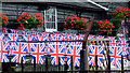 Flags and flowers