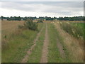 Hunster Flat Lane (footpath) heading south