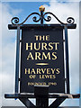 TQ5900 : Public house sign by Oast House Archive