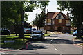 A house undergoing refurbishment on Tudor Avenue