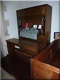 SU6345 : St Martin, Ellisfield: organ by Basher Eyre
