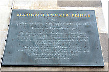 SU8586 : Information Board, Marlow Suspension Bridge, Buckinghamshire by Christine Matthews