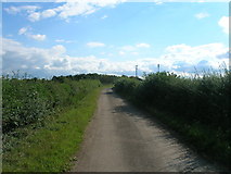 SK6385 : Long Brecks Lane towards the A1 by JThomas