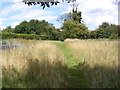 Stile of footpath to Swan & Jockey