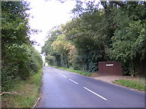 TM2055 : B1079 Helmingham Road by Geographer