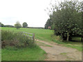 SU6176 : Lower Bowden Farm field gateway by Stuart Logan