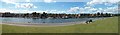 Summer view across the Itchen, from Riverside Park