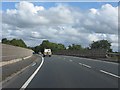 A49 bridges the B4361 and railway north of Ludlow