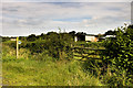 Start of footpath to Huds Brook farm