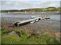 Jetty on Teifi estuary