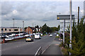 SJ5288 : Lunts Heath Road from near the roundabout by Ian Greig