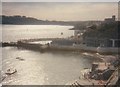 Tinside Lido Plymouth seen from Hoe Road in 1987