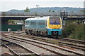 SO5140 : Arriva Trains Wales Multiple Unit at Hereford by Rob Newman
