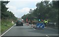 Roadworks on the A30