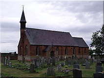 TF1552 : St Luke's Church, North Kyme by J.Hannan-Briggs