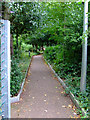 Footpath off Apton Road