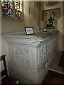 St Andrew, South Warnborough: tomb memorial