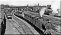 Goods train for Roath Docks on Cardiff & Rhymney line, with 0-6-0T