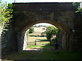 Footpath under the Severn Valley Railway