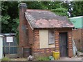 SK4130 : Old office in Brickyard Plantation, Aston-on-Trent by Richard Green