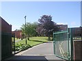 Entrance to Horsforth School - Lee Lane East