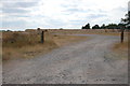 Straw Bales being Stored, Little Onn Airfield