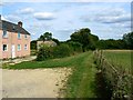 Footpath past Little Pastures, Minety