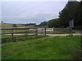 SU8712 : Entrance to Manor Farm, Singleton by David Howard